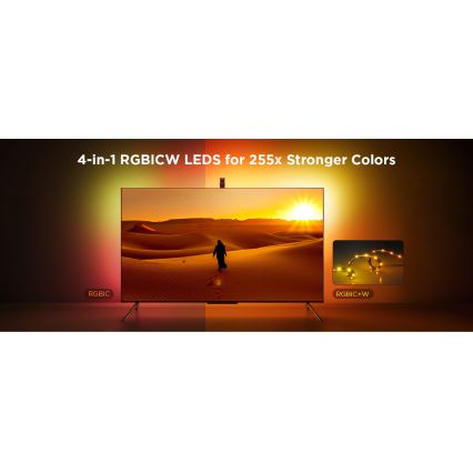 Govee - TV Backlight 3 Lite TV 55-65" SMART LED підсвітка RGBICW Wi-Fi IP67 + пульт дистанційного керування