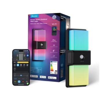 Govee - Уличный светодиодный настенный RGBIC-светильник с регулированием яркости LED/230V IP65 2700-6500K Wi-Fi