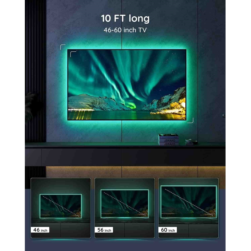 Govee - Умная подсветка TV 46-60" SMART LED RGB