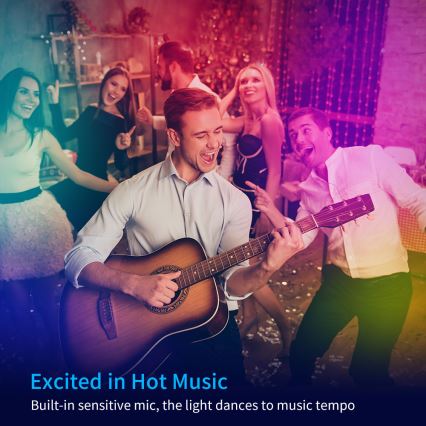 Govee - умная RGB светодиодная лента с регулировкой яркости, 36 W/24 V, 10 м, Wi-Fi