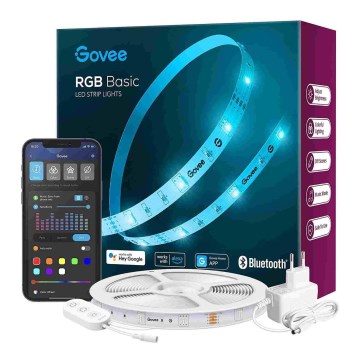 Govee - Wi-Fi RGB розумна світлодіодна стрічка 5 м