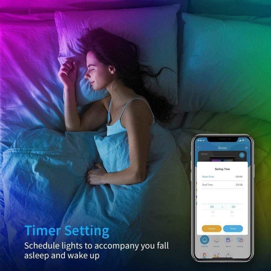 Govee - Wi-Fi RGB розумна світлодіодна стрічка 5 м