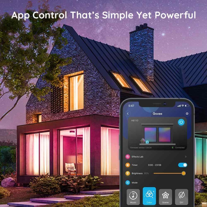 Govee - Wi-Fi RGB Smart Светодиодная лента 5 м