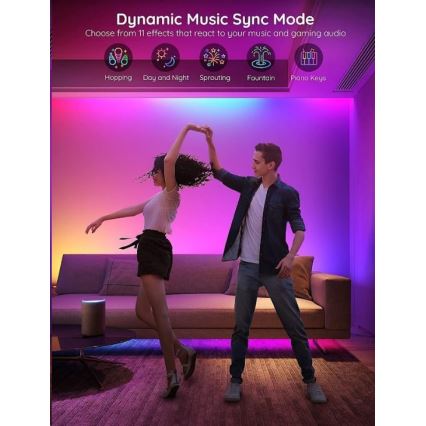 Govee - Wi-Fi RGBIC PRO розумна світлодіодна стрічка 10 м