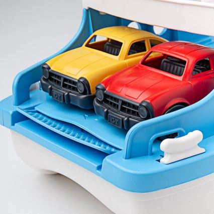 Green Toys - Ferry c автомобили белая/синее