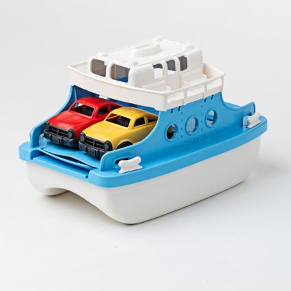 Green Toys - Ferry c автомобили белая/синее