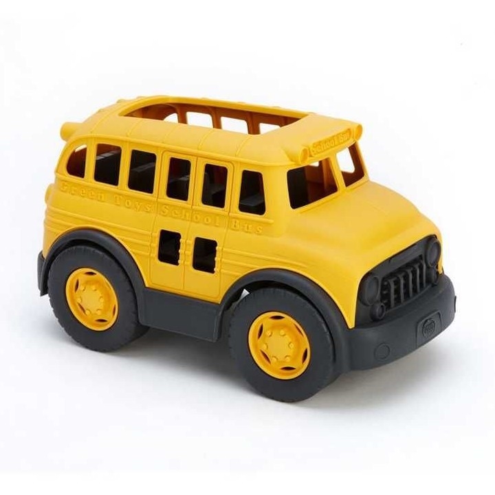 Green Toys - Шкільний автобус жовтий/чорний