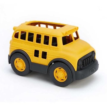 Green Toys - Школьный автобус желтый/черный
