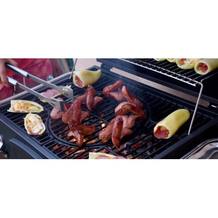 Гриль на углях черный