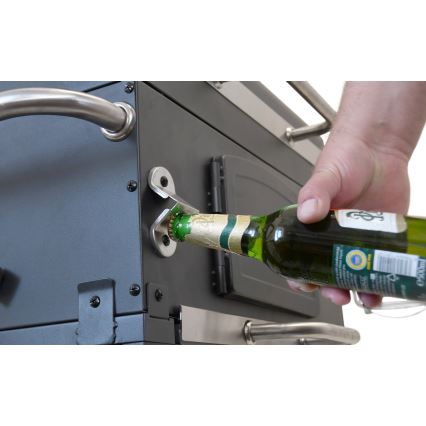 Гриль на вугілля чорний