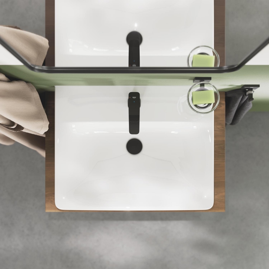 GROHE 1018612430 - Змішувач для умивальника DICE S чорний
