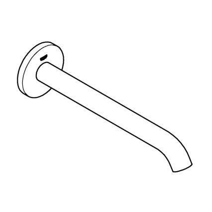 GROHE 13449DC1 - Слив для ванны ESSENCE 221 мм из нержавеющей стали
