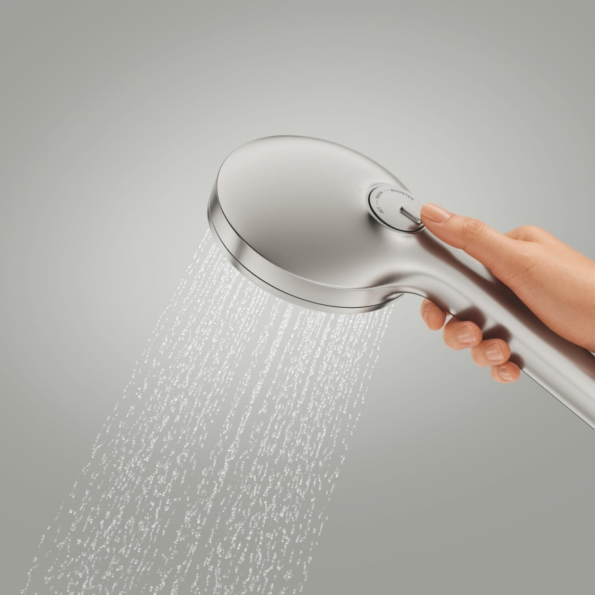 GROHE 134863DC00 - Ручная душевая лейка VITALIO JOY+ 120 мм матовый хром