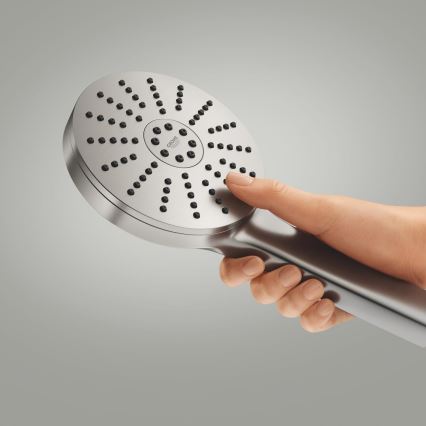 GROHE 134863DC00 - Ручная душевая лейка VITALIO JOY+ 120 мм матовый хром