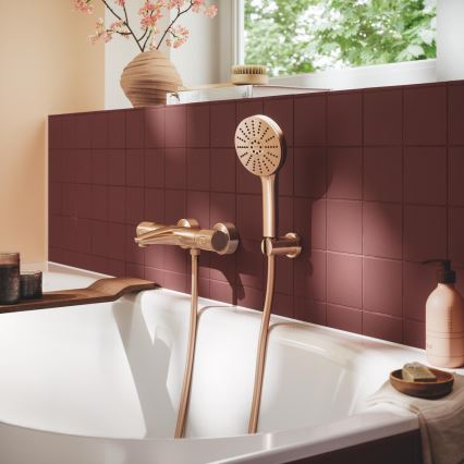 GROHE 134863DL00 - Ручна душова лійка VITALIO JOY+ 120 мм мідна
