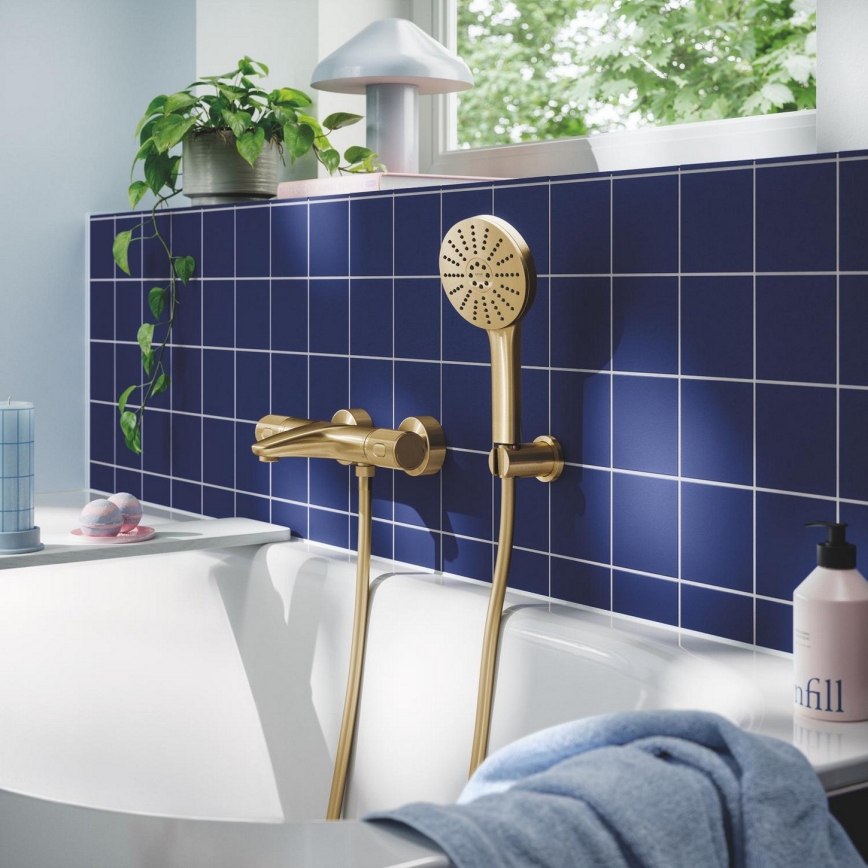 GROHE 134864GN00 - Ручна душова лійка VITALIO JOY+ 120 мм золота