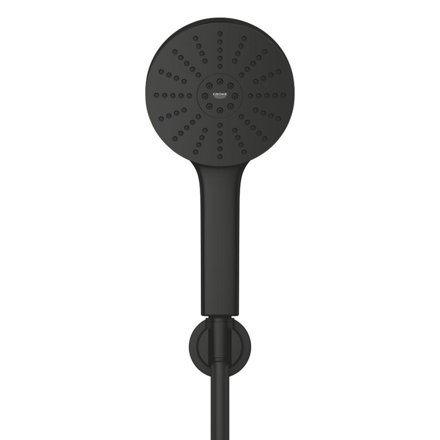 GROHE 1348652430 - Душевой набор VITALIO JOY+ 120 мм чёрный