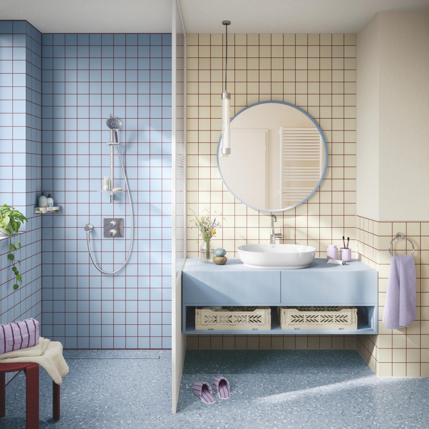 GROHE 1348660000 - Душевой комплект VITALIO JOY+ 120 мм, полированный хром