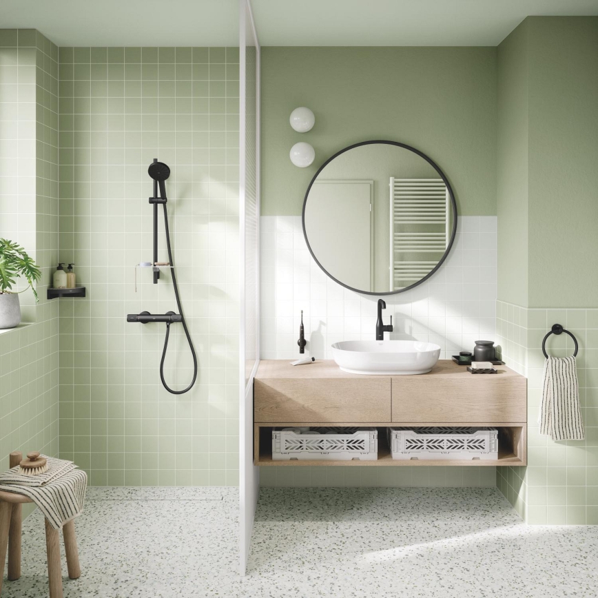GROHE 1348662430 - Душевой комплект VITALIO JOY+ 120 мм, черный