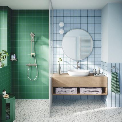 GROHE 134866DC00 - Душовий комплект VITALIO JOY+ 120 мм матовий хром