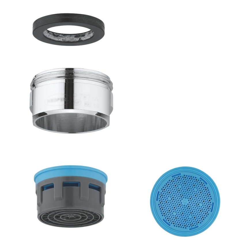 GROHE 13929000 - Аэратор M 24 × 1 полированный хром