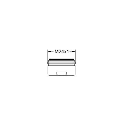 GROHE 13952000 - Аэратор M 24 × 1 глянцевый хром