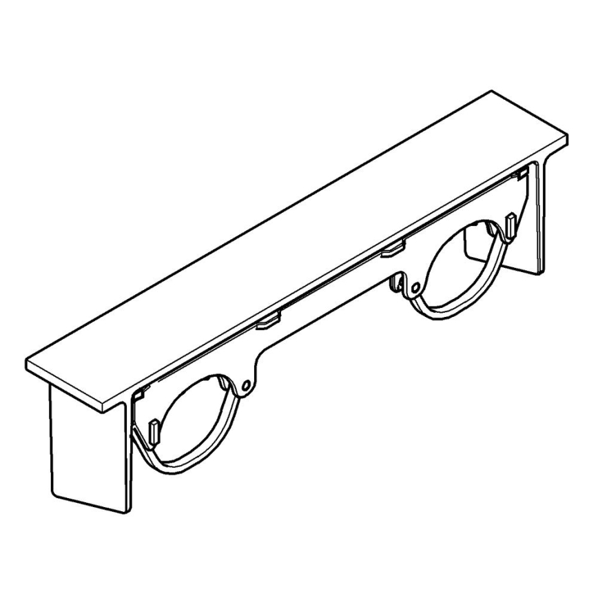 GROHE 18608001 - Полиця GROHTHERM 2000 полірований хром