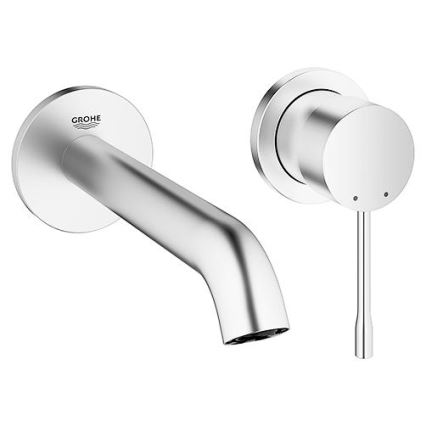GROHE 19408DC1 - Смеситель для умывальника ESSENCE 183 мм, нержавеющая сталь