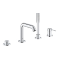 GROHE 19578001 - Четырёхотверстный комплект для ванны ESSENCE, 197 мм, полированный хром