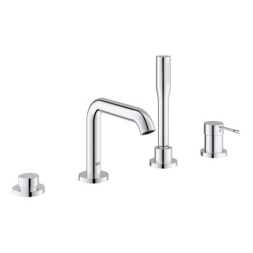 GROHE 19578001 - чотирьохотвірний комплект для ванни ESSENCE 197 мм полірований хром