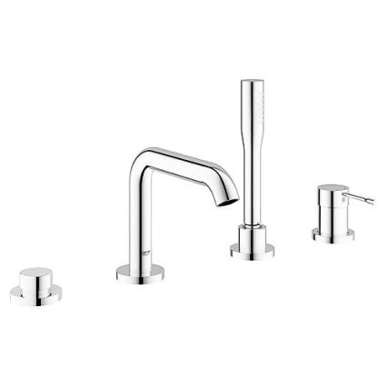 GROHE 19578001 - чотирьохотвірний комплект для ванни ESSENCE 197 мм полірований хром