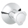 GROHE 19855001 - Верхня декоративна накладка для вбудованого вентиля COSTA L 10-35 мм, полірований хром