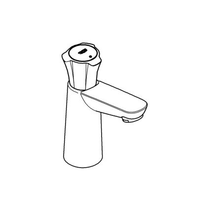 GROHE 20186001 - Настольный вентиль COSTA L DN 15 полированный хром