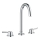GROHE 20216001 - Змішувач для умивальника на 3 отвори CONCETTO DN 15, розмір L, хром