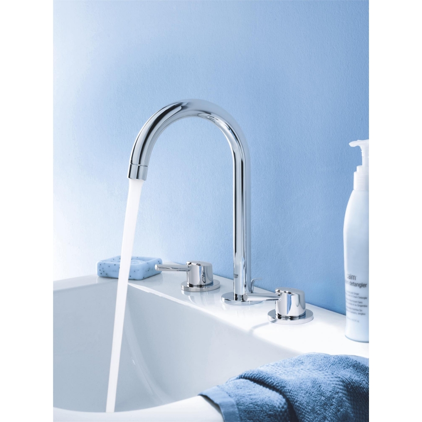 GROHE 20216001 - Змішувач для умивальника на 3 отвори CONCETTO DN 15, розмір L, хром