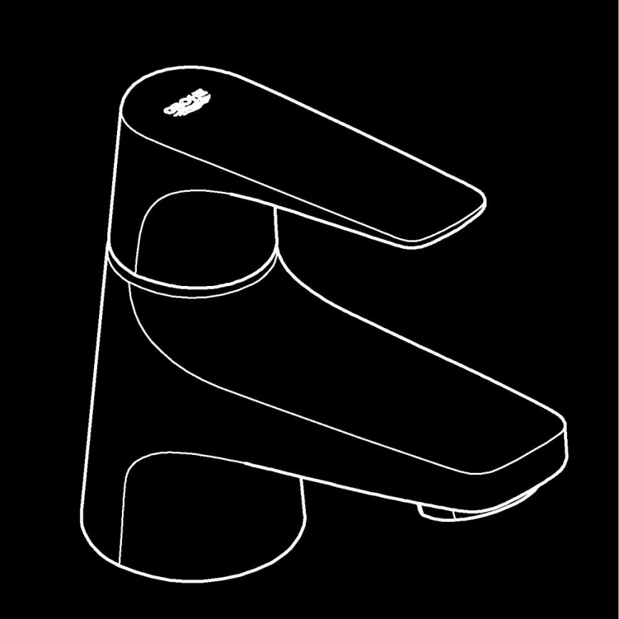 GROHE 20577000 - П'єдестальний вентиль START FLOW DN 15 полірований хром