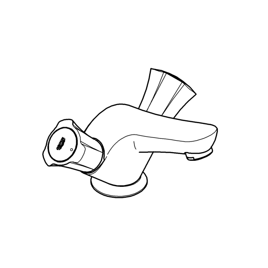 GROHE 21390001 - Змішувач для умивальника COSTA L DN 15 глянцевий хром