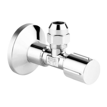 GROHE 22037000 - Кутовий вентиль DN 15, полірований хром
