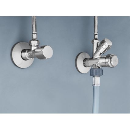 GROHE 22037000 - Кутовий вентиль DN 15, полірований хром
