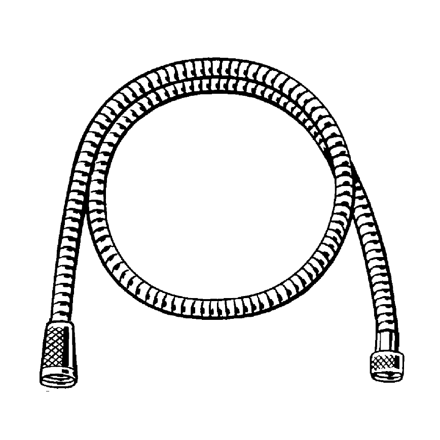 GROHE 22108000 - Душевой шланг VITALIOFLEX METAL LONG-LIFE 1500 мм хром