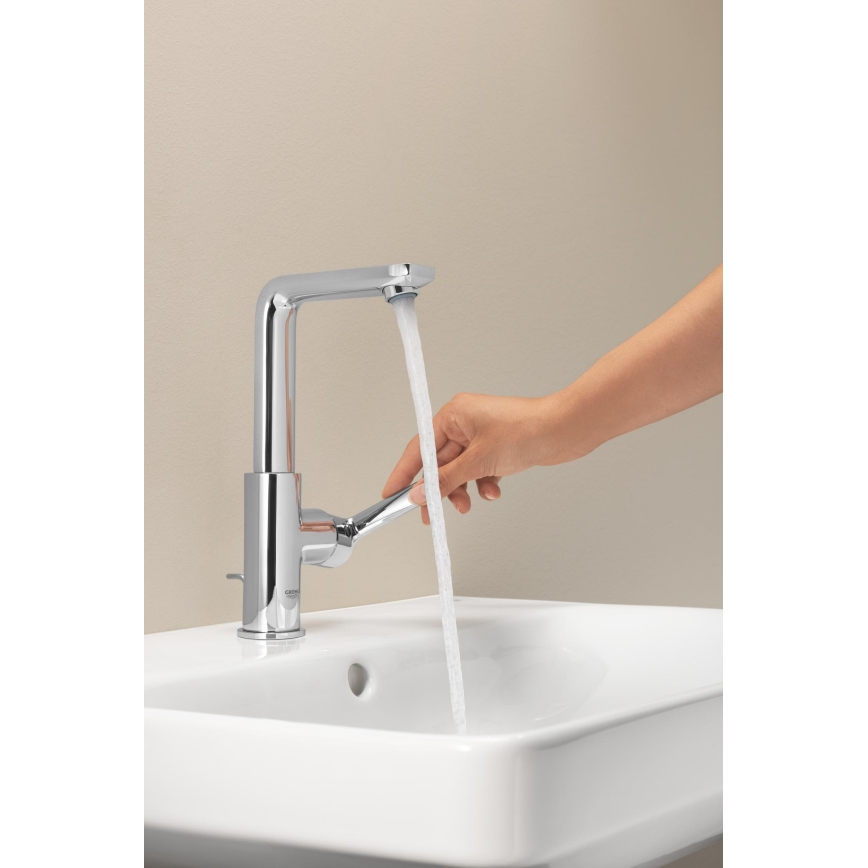 GROHE 23296001 - Змішувач для умивальника LINEARE, розмір L, полірований хром