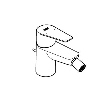 GROHE 23345001 - змішувач для біде START EDGE, глянсовий хром