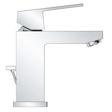 GROHE 2339000E - раковинный смеситель EUROCUBE DN 15 глянцевый хром