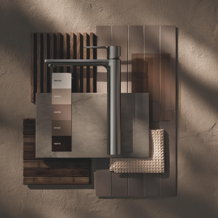 GROHE 23405AL1 - Раковинный смеситель LINEARE, размер XL, графит