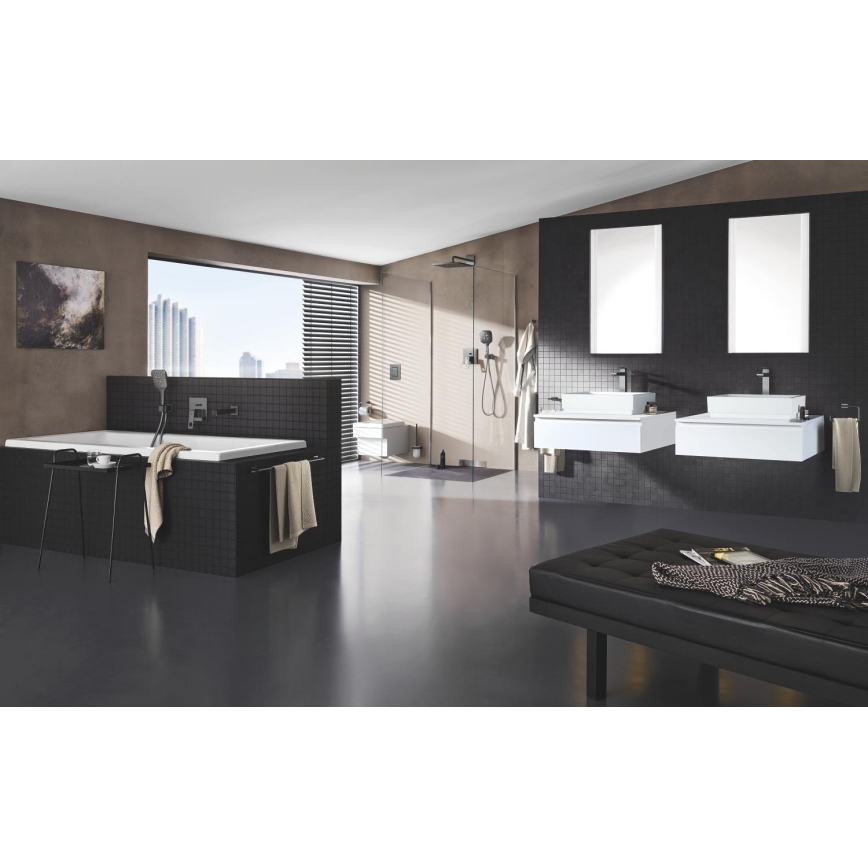 GROHE 23406AL0 - Змішувач для умивальника EUROCUBE розмір XL графіт