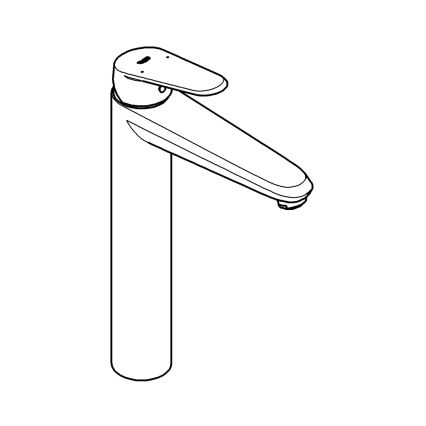 GROHE 23432000 - Раковинный смеситель EURODISC COSMOPOLITAN размер XL хром