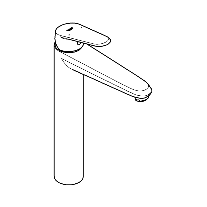 GROHE 23432000 - Раковинный смеситель EURODISC COSMOPOLITAN размер XL хром