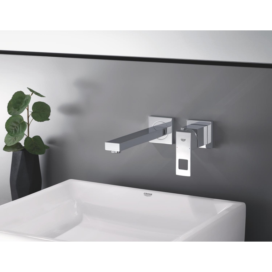 GROHE 23447000 - Смеситель для раковины EUROCUBE 231 мм, полированный хром