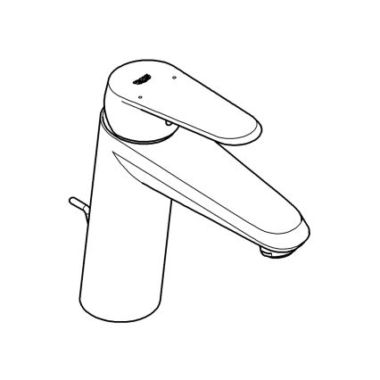 GROHE 23448002 - Змішувач для умивальника EURODISC COSMOPOLITAN, розмір M, хром
