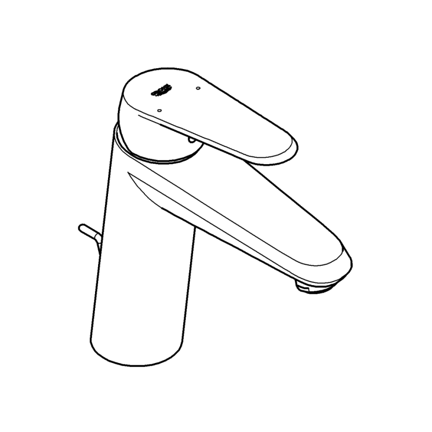 GROHE 23448002 - Змішувач для умивальника EURODISC COSMOPOLITAN, розмір M, хром